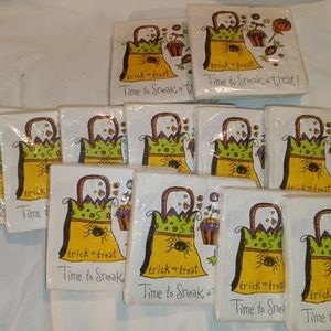 Lot of 12 Halloween Napkins